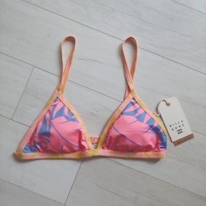 Billabong NEW Mystic Beach Ceci Triangle Bikini Top